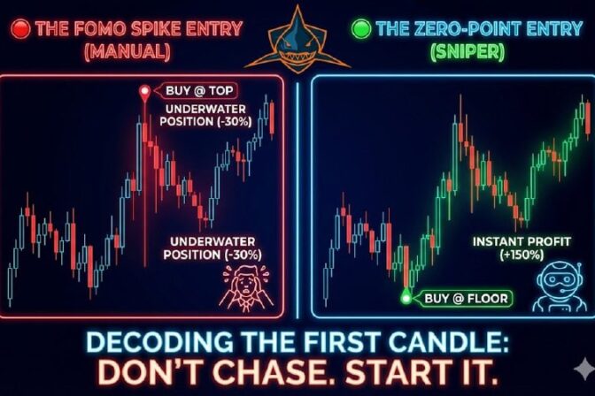 Decoding the First Candle: The Sniper’s AdvantageWhen a new token launches, the…