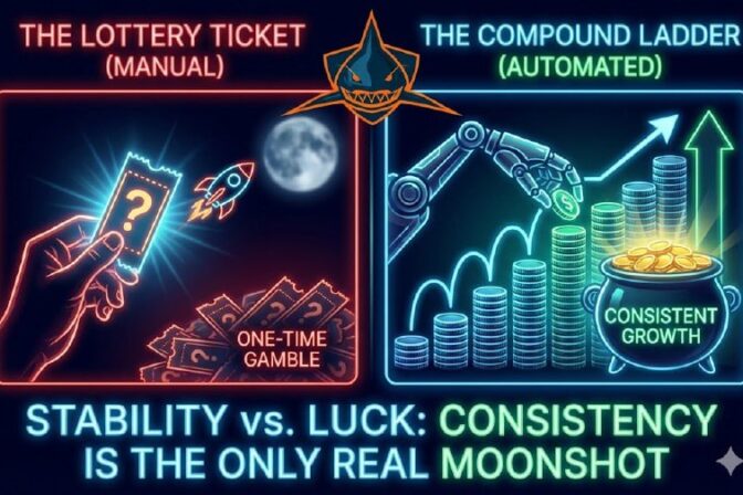 The Math of Consistency: Why We Don’t Chase “Moonshots”In the crypto world, eve…