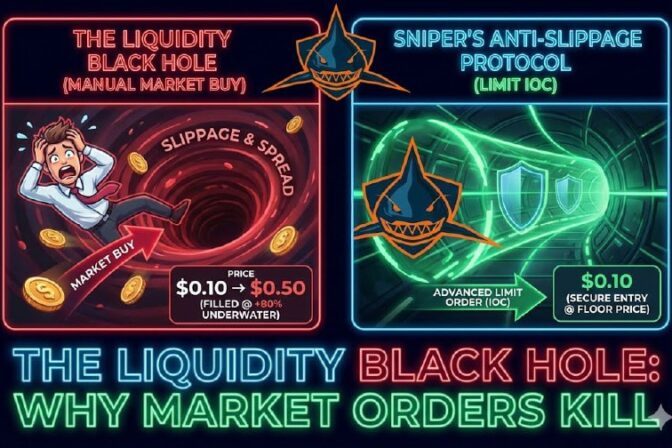 The Liquidity Black Hole: Why Market Orders Kill Your PortfolioIn the first sec…