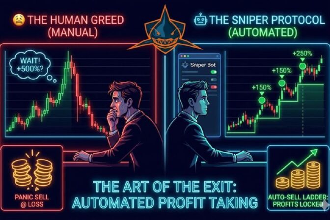 The Art of the Exit: How We Lock In Profits AutomaticallyAmateur traders obsess…